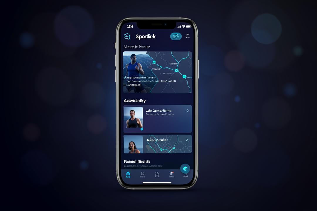 Application mobile Sportlink de rencontres sportives