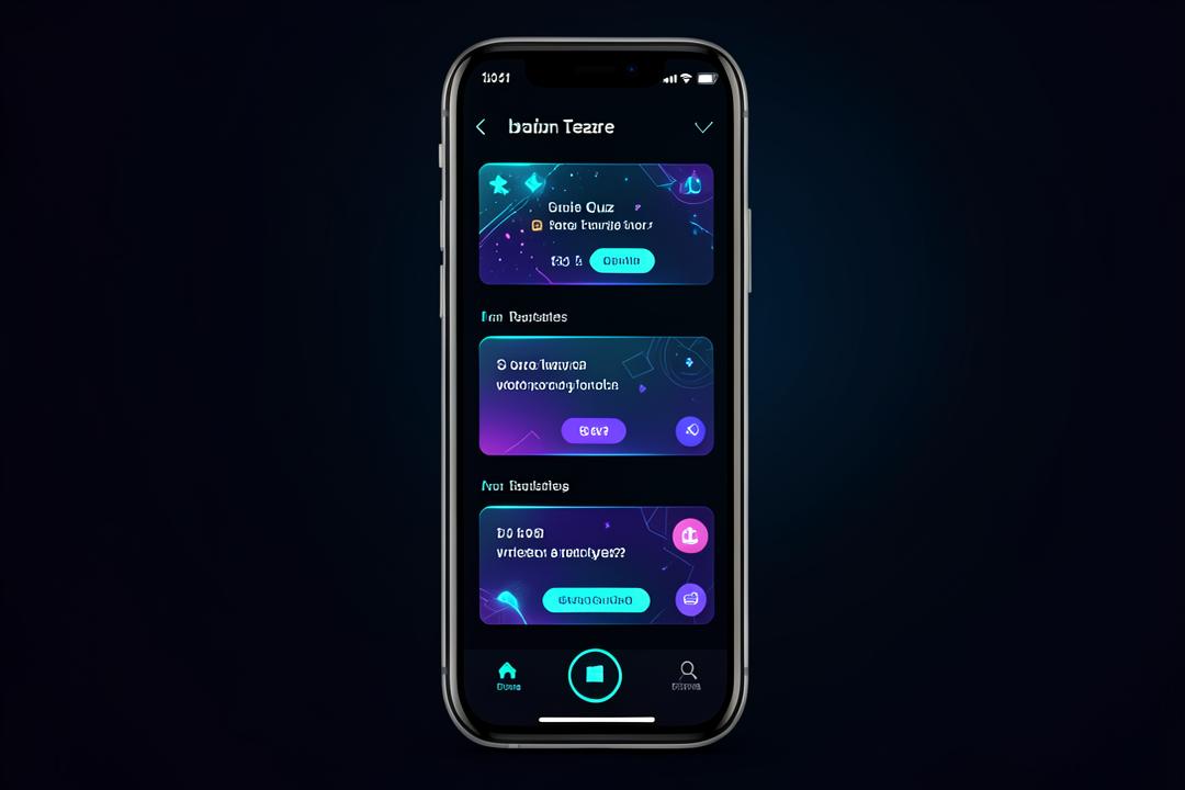 Interface mobile du jeu de réflexion Zigo-Quiz